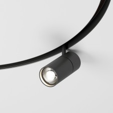 Трековый светильник для радиусного шинопровода Elektrostandard, Slim Magnetic, 114х60х190 мм, 12Вт, LED, 1000Лм, 4200К, цвет чёрный