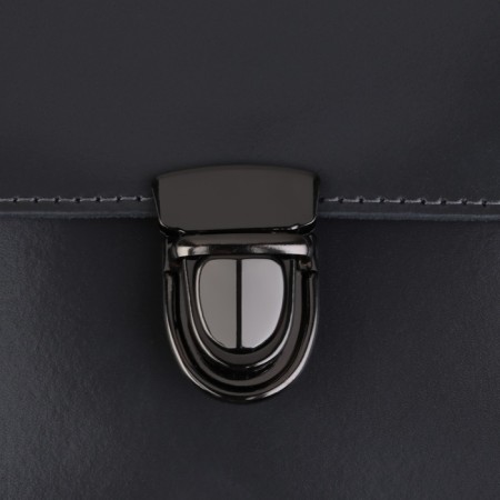 Bag -4 × 3 cm fastener, black nickel color-4