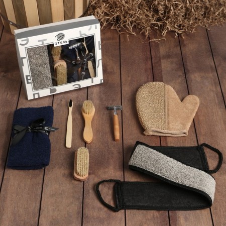 Set Gift Ethel towel 30x60 cm and accessories (7 items)