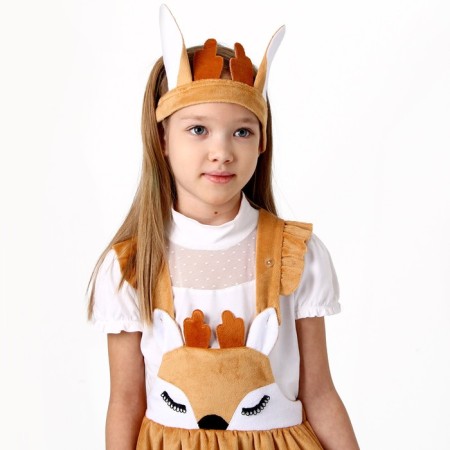 Carnival costume "Olenienok", Plyush, p. 32, height 122-128 cm-2