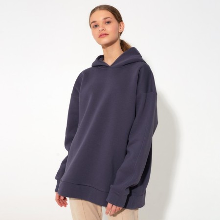 Hoody women Minaku: Casual Collection, Gray color, size 46-5