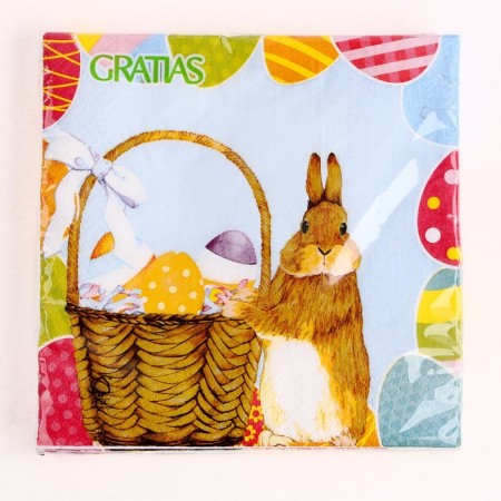 Paper Napkins Gratias "Gift Basket", 20 pcs, 33 × 33 cm-1