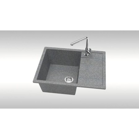 Kitchen is a kitchen from Zett Lab stone. 151/Q8, 645x505x218 mm, matte, mortise, dark gray