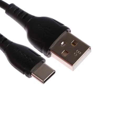 Eltronic Type -C - USB, 2.4 A, 1 m, charging + data transfer, package, black-10