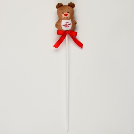 Soft toy in a bouquet "I love you" Bear on a stick-2