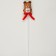 Soft toy in a bouquet "I love you" Bear on a stick