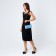 Women's bag on magnet, blue color