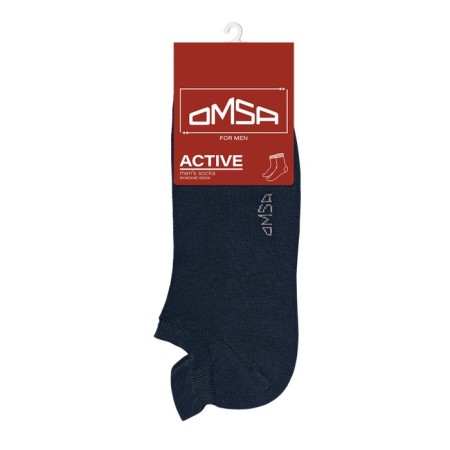 Men's socks with Omsa Active false fiery, size 36-38, BLU color