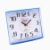 Table alarm clock "Solomon", 14 x 10 cm, blue