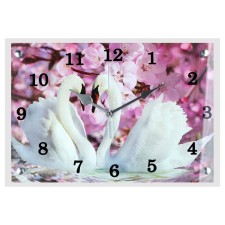 Carty clock is wall-mounted, interior 