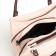Female bag with lightning, medium size, beige color