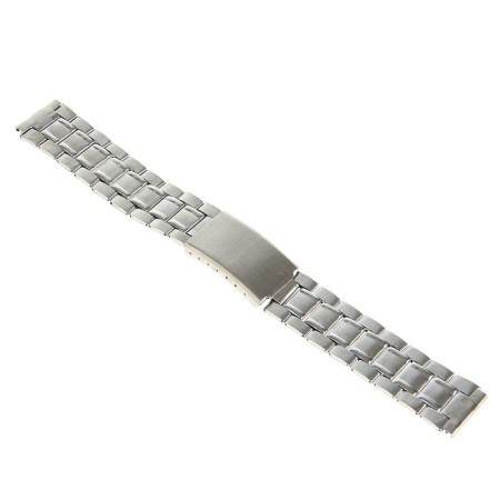 Solomon watch strap, 18 mm, metal, L-18 cm, chrome