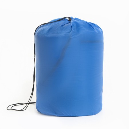 Tourist sleeping bag, 220 x 75 cm, up to -20 degrees, 700 g/m2, blue-3