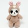 Soft toy "Panda" in a bunny suit, 25 cm