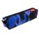 Penal soft, 1 compartment, quadro, 50 x 210 mm, Erich Krause, Night Leaves, Blue 52220