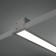 Aluminum profile built-in Led Strip Alm-5035-S-2M, 200x5x3.5 cm, silver color