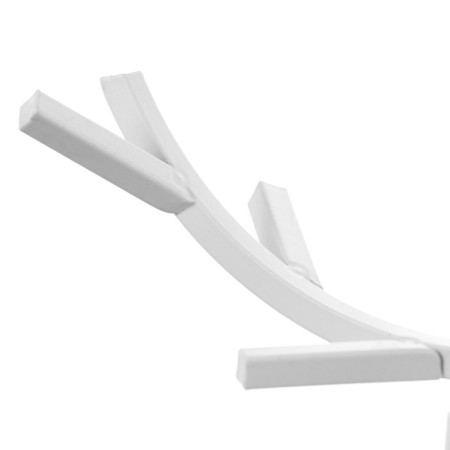 Bra "Lungo" E27 40W white 18x7x9 cm-5