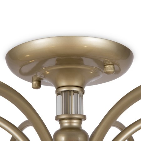 Freya FR2539CL-06G Ksenia ceiling lamp, 730x730x309 mm, E14, 6x40W, color matte gold-8