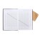Diary 205x150 mm 168 sheets, leatherette, unit 70 g/m2, liesse, magnetic refuge, brown