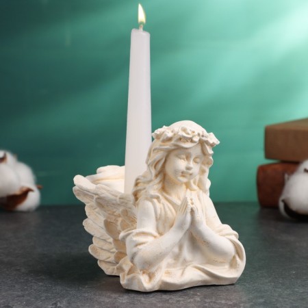 Summary "Praying Angel" 10.5x7.5x9cm, gilding-1