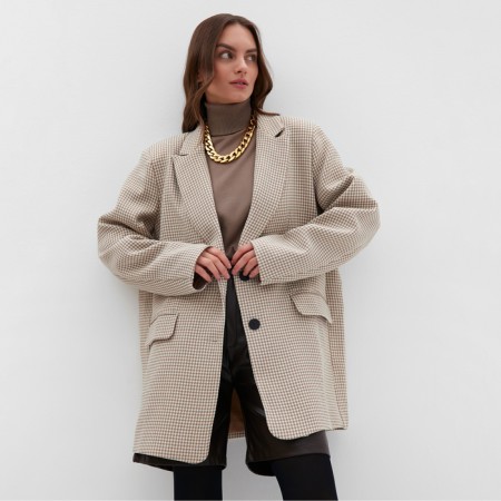 Women's jacket mist, one size, beige-9