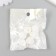 Busina silicone "polyhedron" white d = 1.4 cm