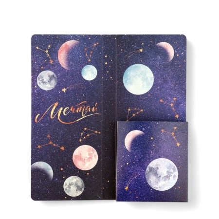 A postcard with a place for chocolate "You are just a cosmos!"-3