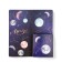 A postcard with a place for chocolate "You are just a cosmos!"