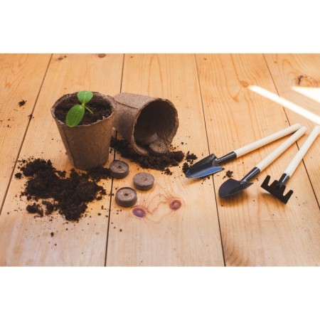 Peat pot, 250 ml, 8 × 8 cm, set 20 pcs., Greengo-2