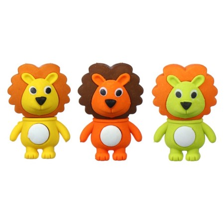 Figure eraser "lion", mix (barcode on a thing)