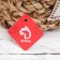 Basket woven shaft Home, with handles, 30 × 30 × 27 cm, beige color