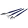 A set of garden tools, 3 objects: robberies, 2 scoops, plastic handles, "mini"
