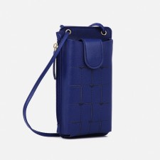 Baby bag on magnet, long belt, blue color