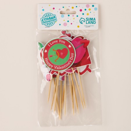 Skewers "for lovers", set of 12 pcs.-4