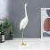 Souvenir Polystone "White Heron" 36x9x9cm