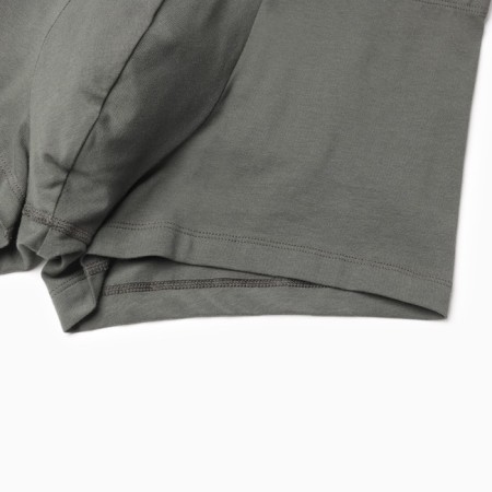 Set of men's panties boxers (2 pcs), dark hacks/graphite, size 50 (l)-4