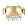 Bra Ulla, 2x40W G9, color gold