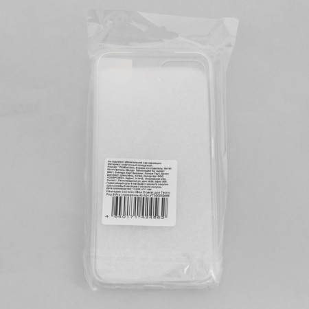 Ibox Crystal case, for Tecno Pop 6 Pro, silicone, transparent-3