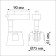 TRUKOL LOW KNOF, 1x10W LED, 4000K, 900LM, 1-F, white color
