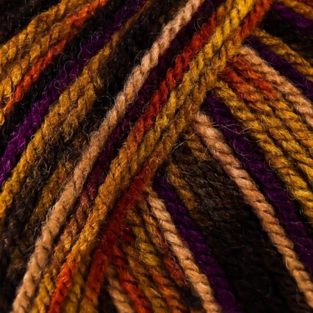 Yarn "Crazy Color" 25% wool, 75% acrylic 260m/100g (155)-2