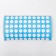 The Kuznetsova applicator, a lumbar roller, spanbond, 19 x 32 cm, blue.