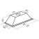 Exposure MBS Cassia 160 Inox, built -in, 650 m3/h, 3 speeds, 55 cm, silver