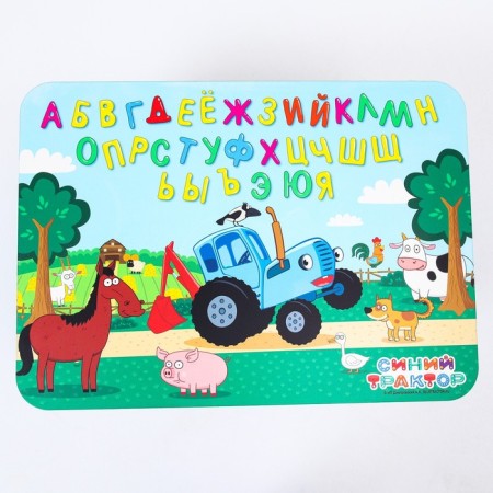 Комплект мебели «Синий трактор», стол и стул-2