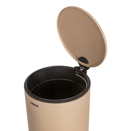 Garbage bucket with the pedal Orion 410122, 12 l, beige matte color-5