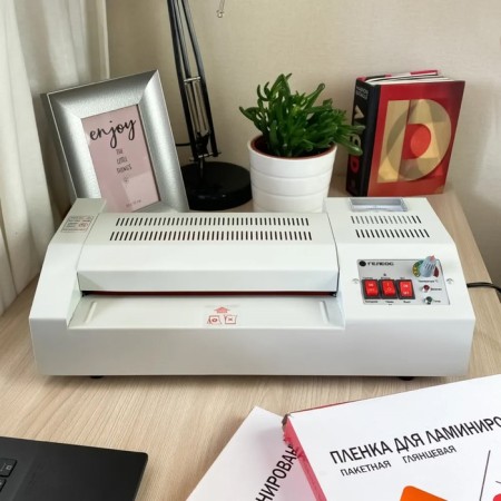 Laminator A4 60-250 μm, 4 shafts, speed 62 cm/min, Geleos "LM_A4P"-9