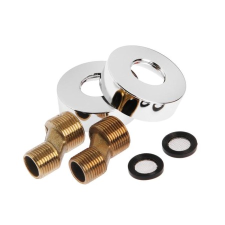 ACCOONA A86473 bath mixer, two -wound, silumin, chrome-6