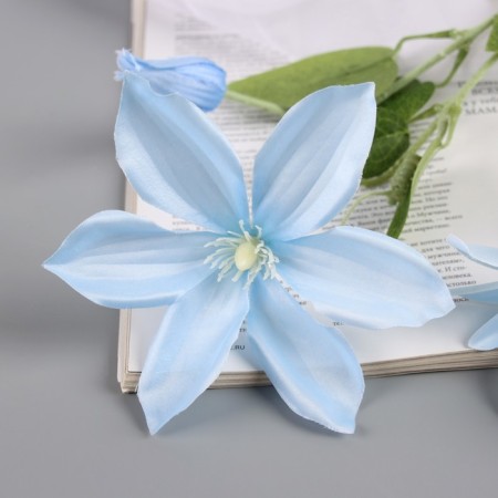 Artificial flowers "Jasmine Home" 60 cm, blue-1