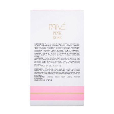 Women's perfumery water Prive Pink Rose (based on Giorgio Armani Rose Milano), 100 ml-4