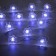 Garland “thread” 2 m dews with nozzles “snowflake”, ip20, silver thread, 20 LED, white glow, 2 modes, AAX2