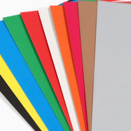 Cardboard color, A4, 10 sheets, 10 colors, non -unilateral, in a folder, 220 g/m², puppy patrol-4